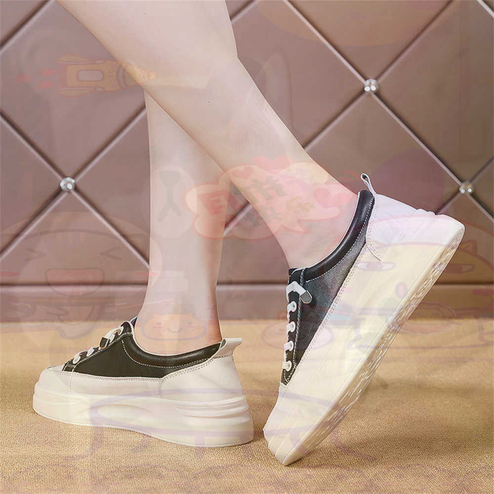 Home Gym Old School - Mocassins épais à lacets pour femmes,