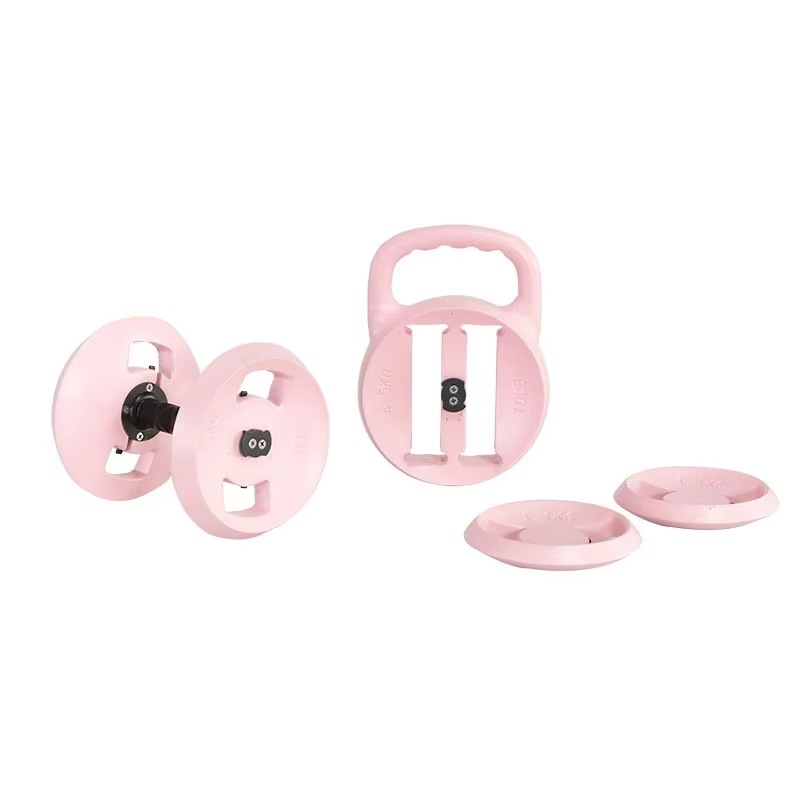 Home Gym Custom - Ensemble d'haltères Kettlebell réglables en ciment