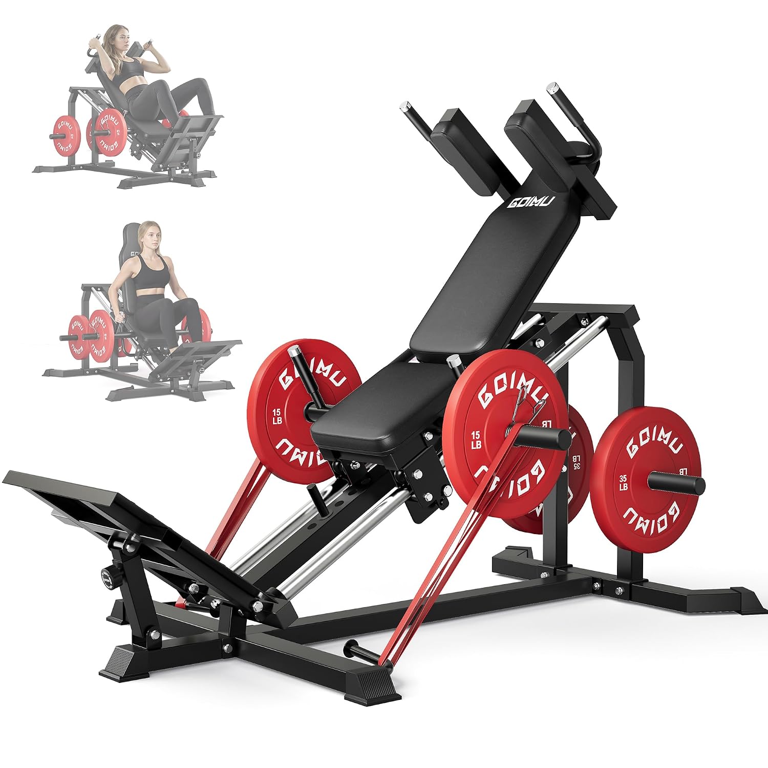 Home Gym Custom - Machine de presse à cuisses L5,