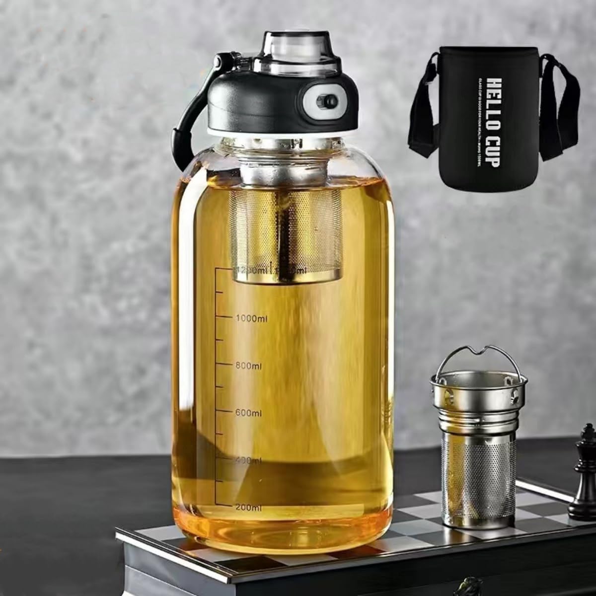 Kettler Home Gym - Gobelet à thé en verre avec