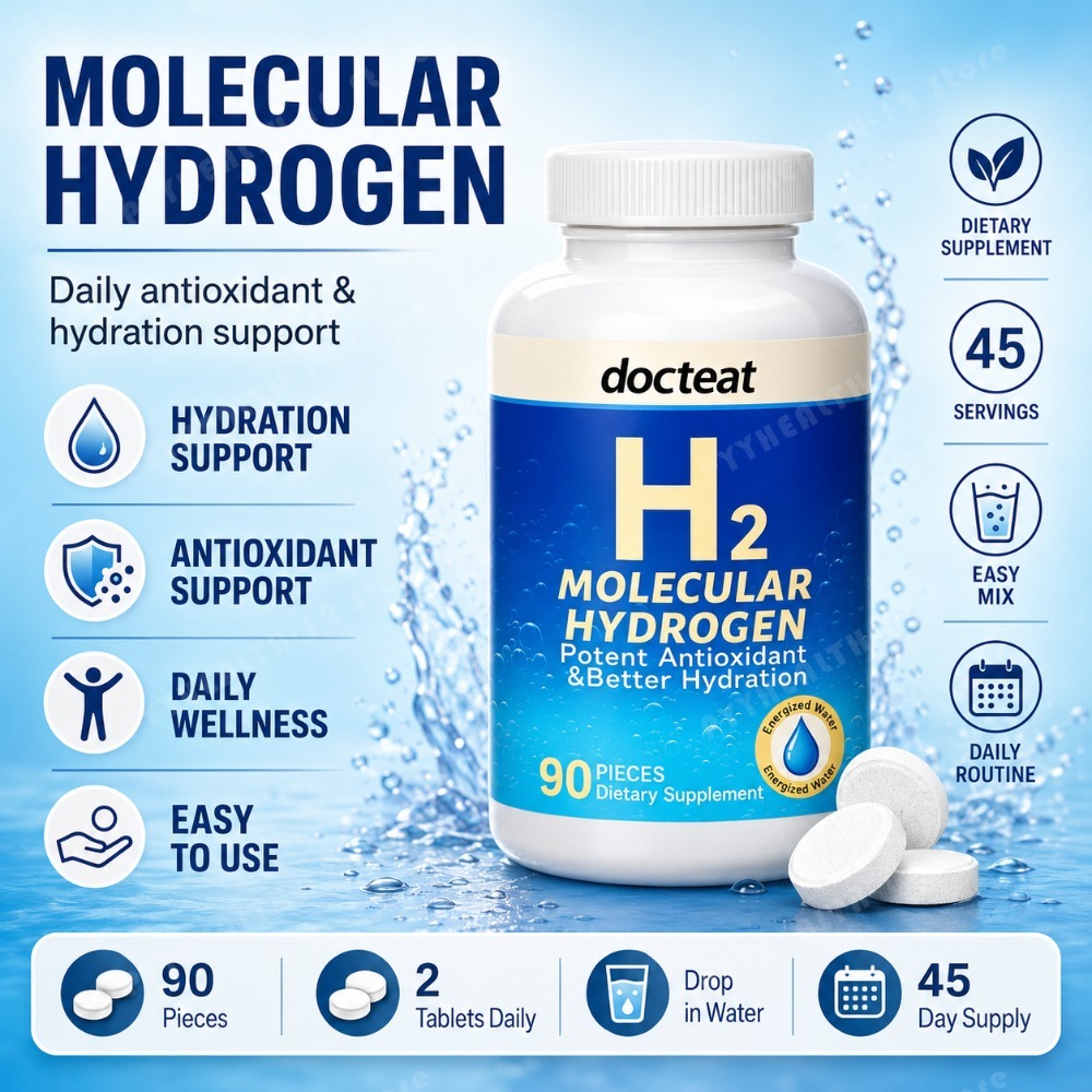 Kettler Home Gym - 90 comprimés d'eau hydrogénée moléculaire H2