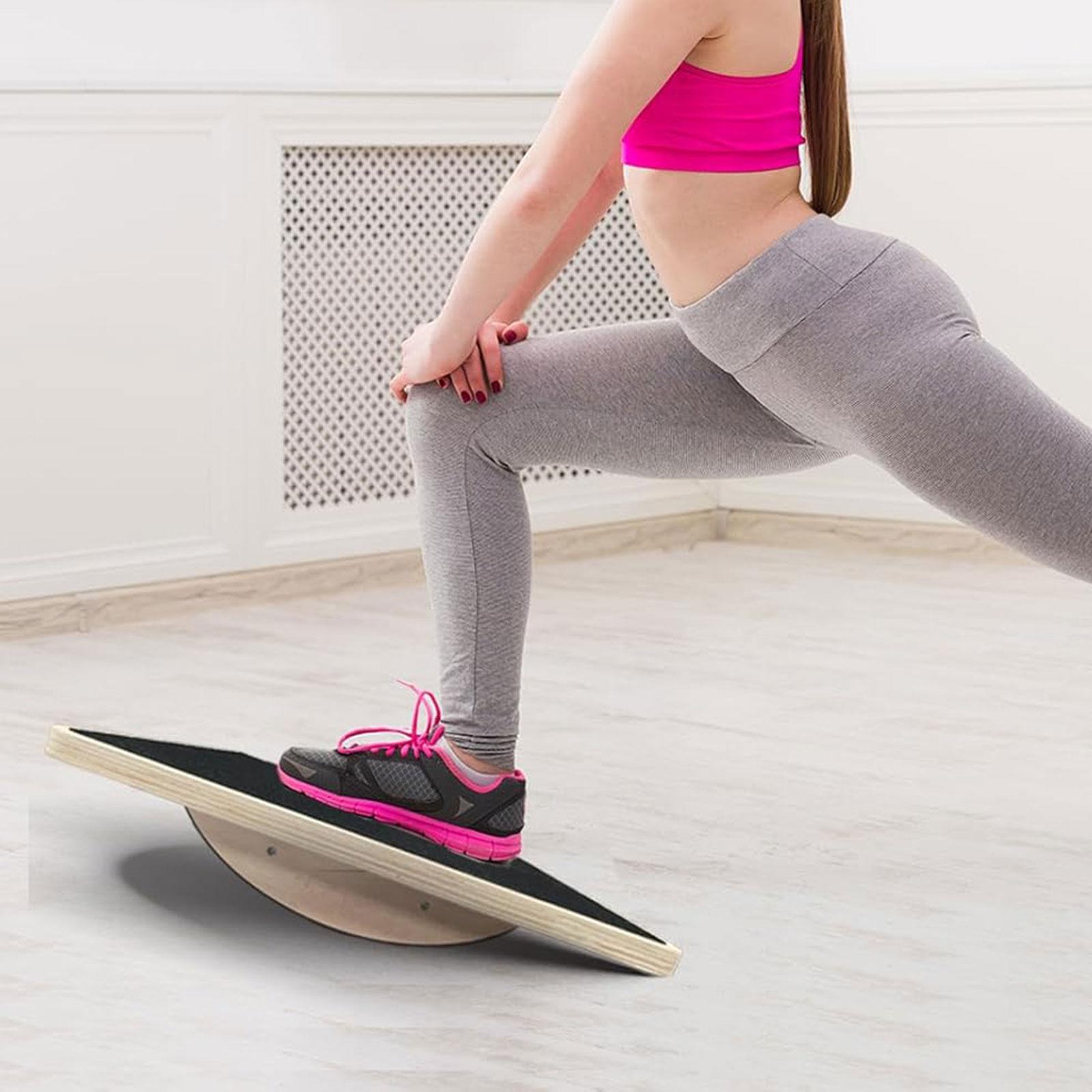 Home Gym Body Solid - Planche d'équilibre en bois massif pour