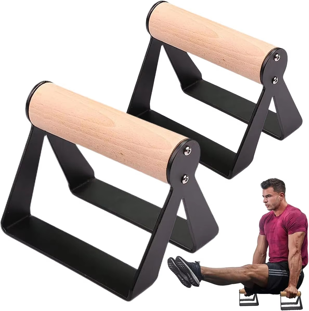 Home Gym Body Solid - Support de pompes pour la musculation