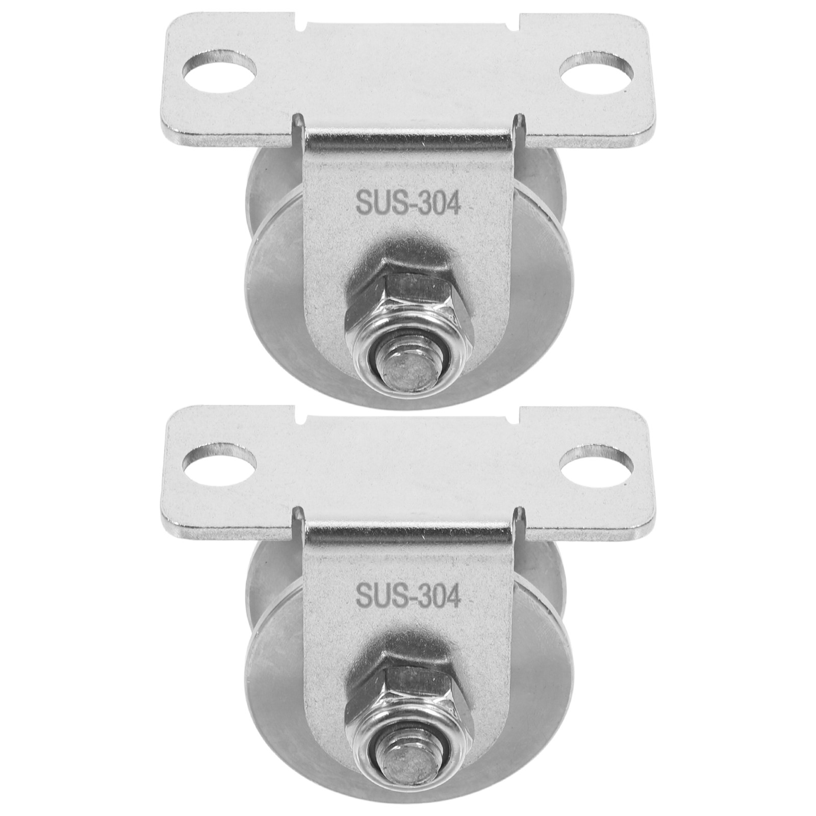 2 pièces Poulie à câble en aci - Cable Pulley System avis et prix
