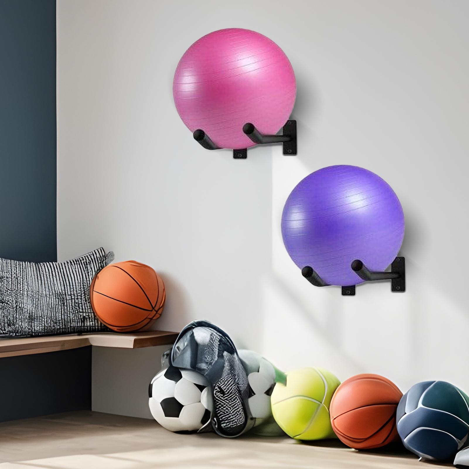Support mural pour ballon d'ex - Home Gym Yoga Storage avis et prix