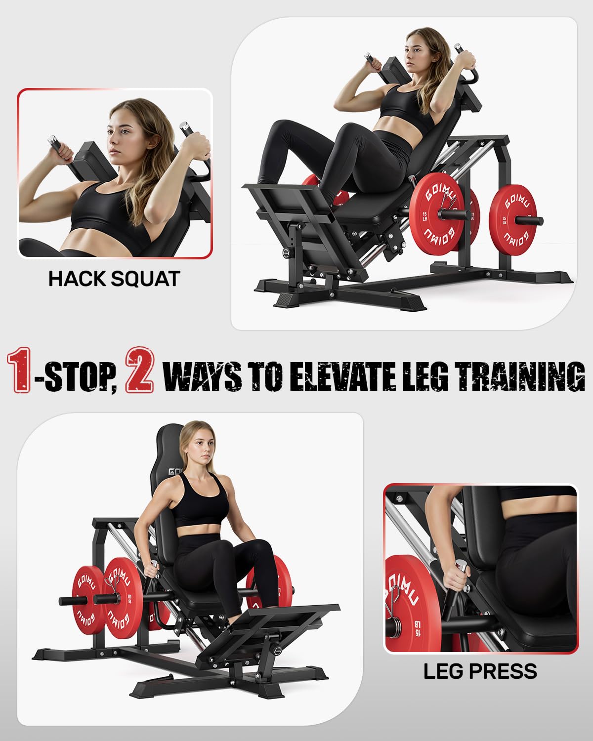 Machine de presse à cuisses L5 - Home Gym Custom avis et prix