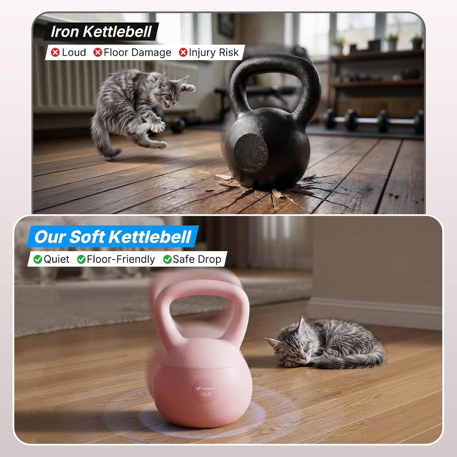Kettlebell souple avec poignée - Kettler Home Gym avis et prix