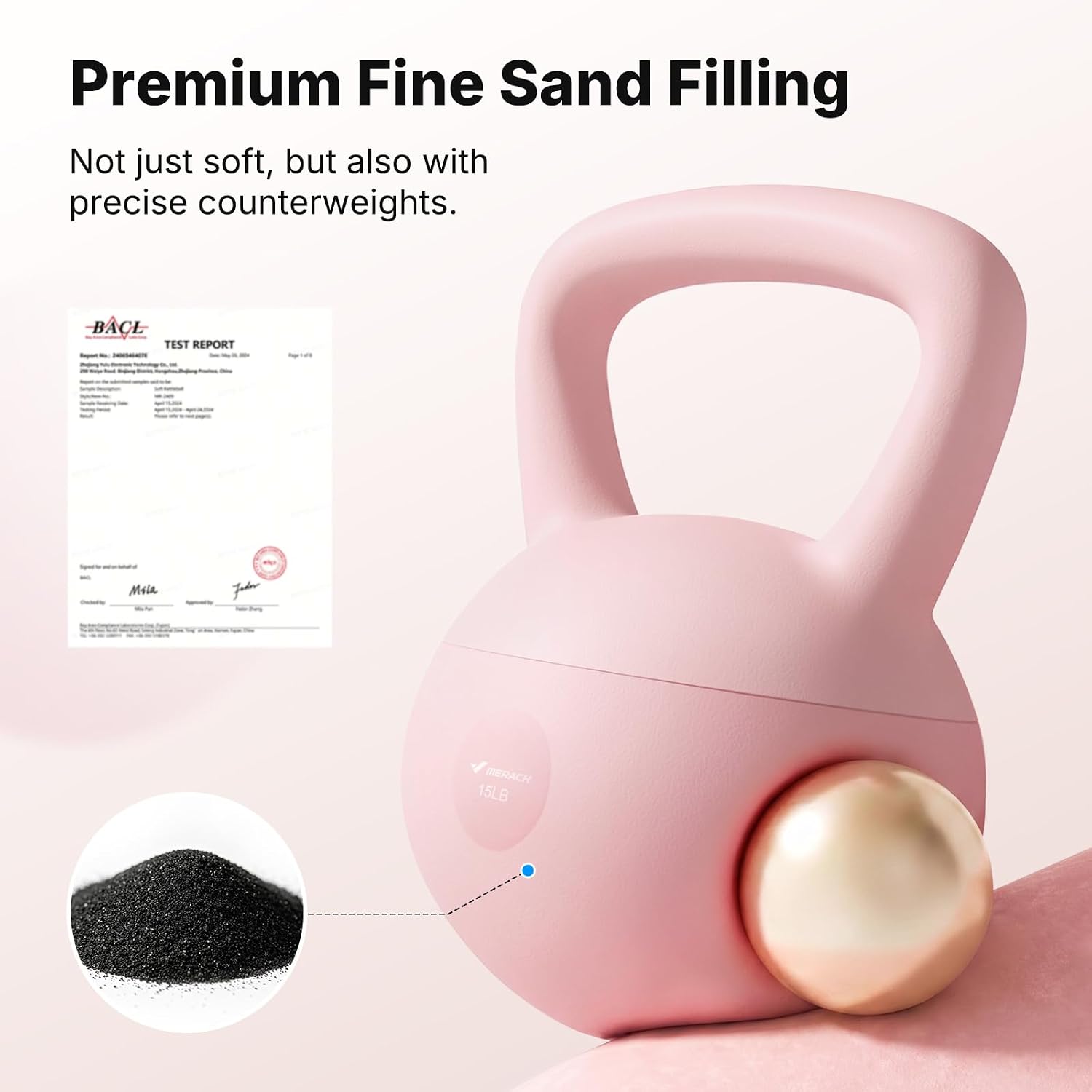 Kettlebell souple avec poignée - Kettler Home Gym avis et prix