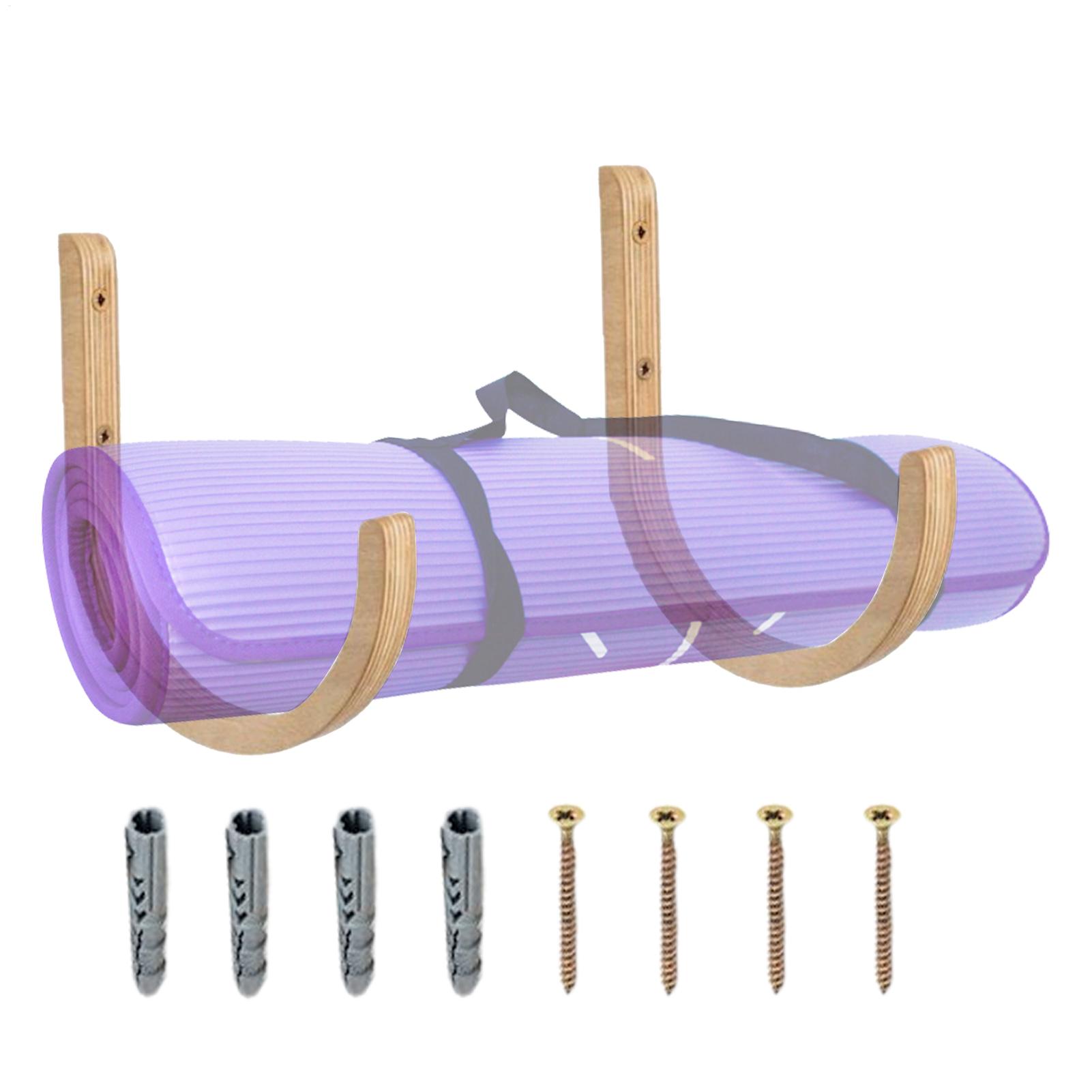 Support mural pour tapis de yo - Home Gym Yoga Storage avis et prix