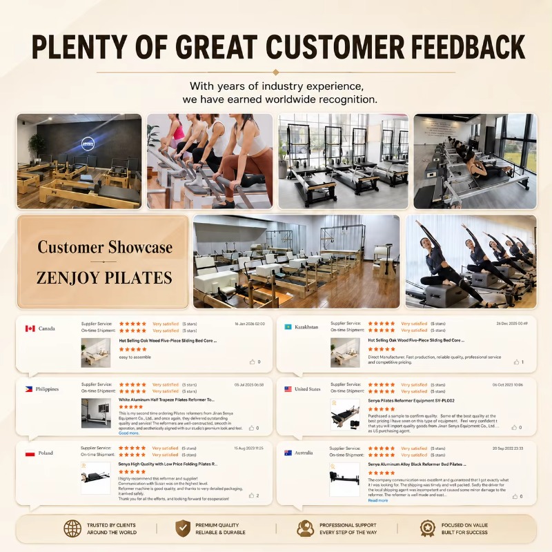 YTYIN Reformer Pilates en bois - Home Gym Custom avis et prix