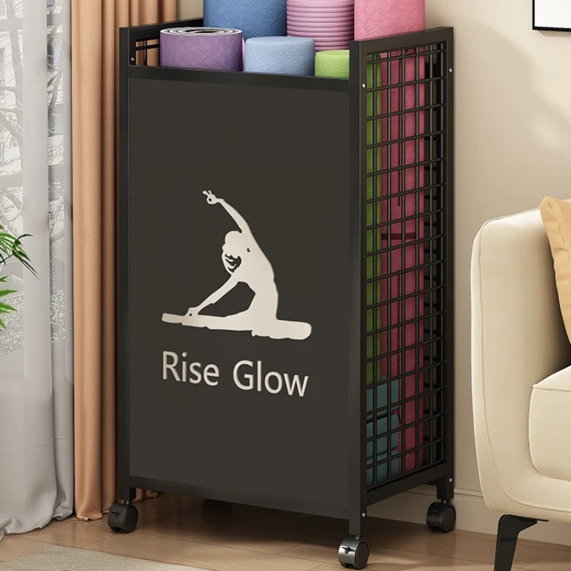 Chariot de fitness mobile avec - Home Gym Yoga Storage avis et prix