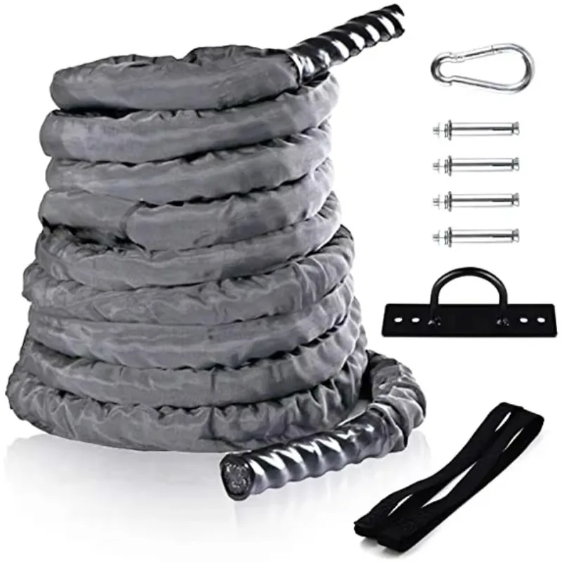 Corde de combat en nylon de ha - Home Gym Leg avis et prix