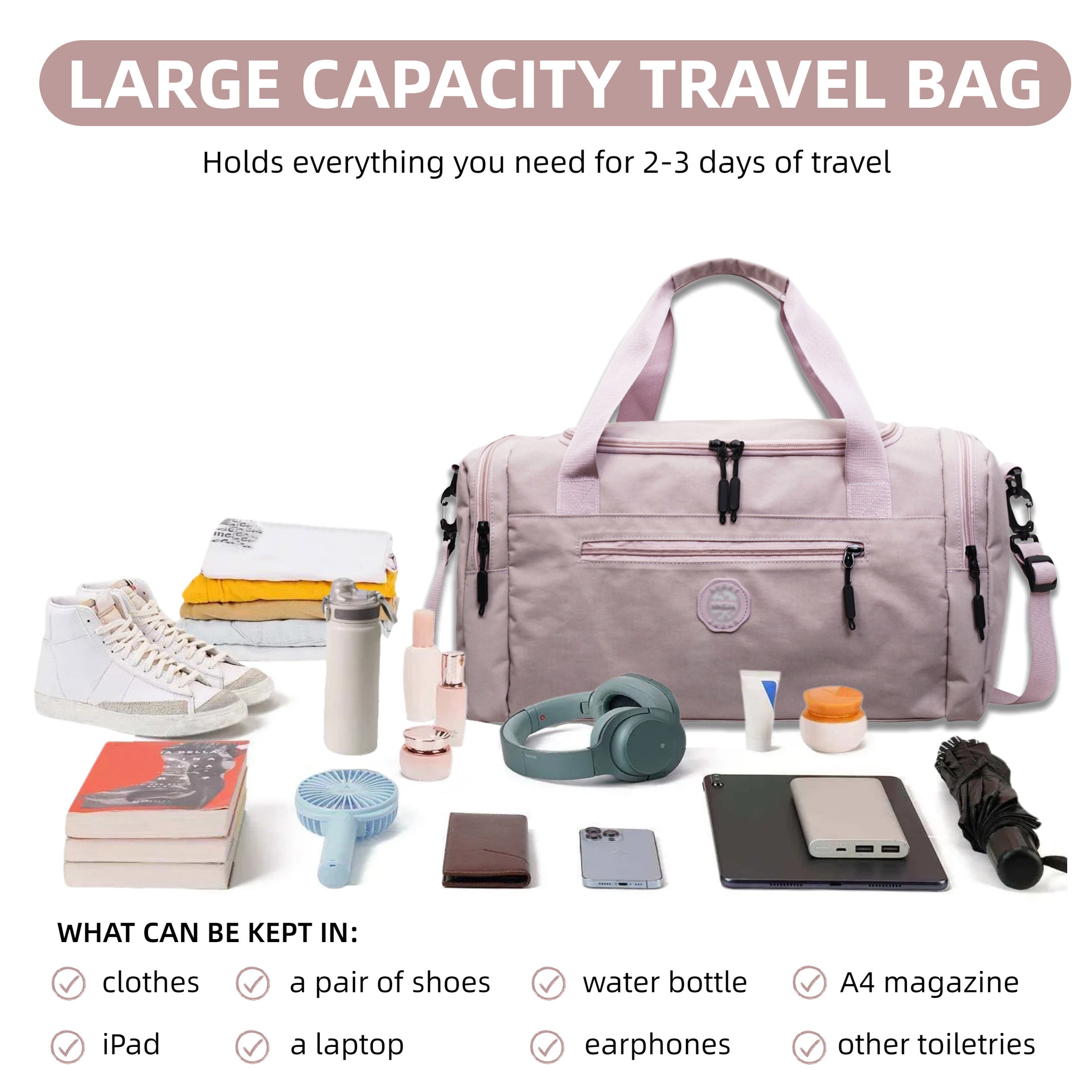 Sac de voyage grande capacité  - Home Gym Outdoor avis et prix