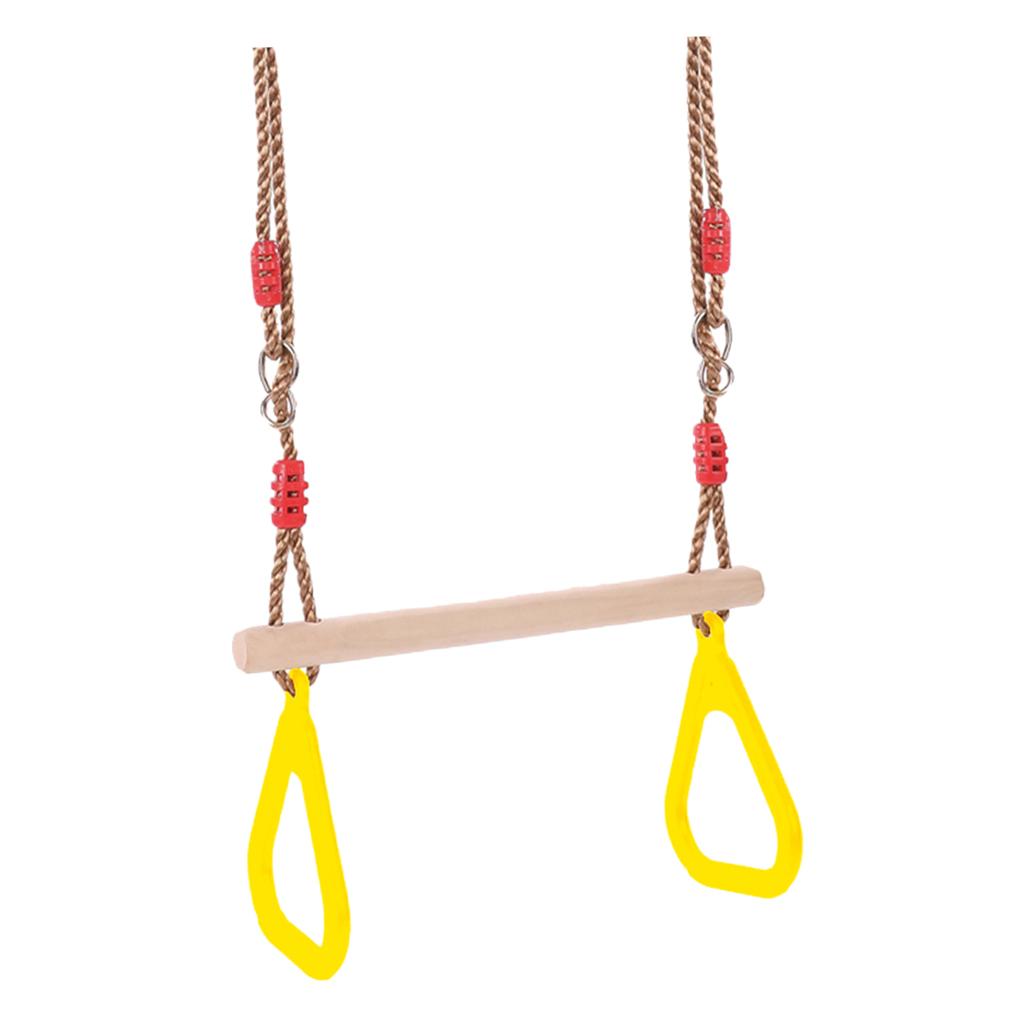 Ensembles de balançoires amusa - Gymnastic Rings Wooden avis et prix
