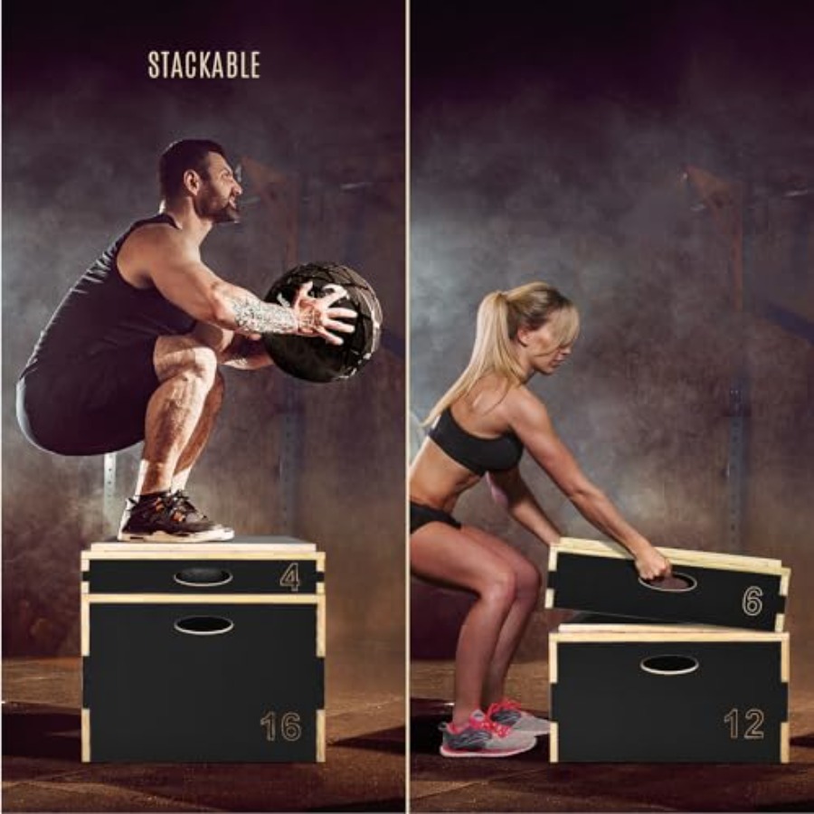 Plateforme Plyométrique en Boi - Home Gym Outdoor avis et prix