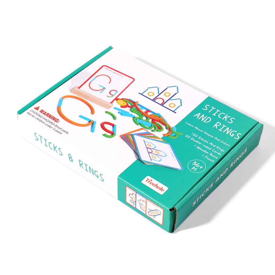 Jouets de puzzle pour l'éducat - Gymnastic Rings Wooden avis et prix