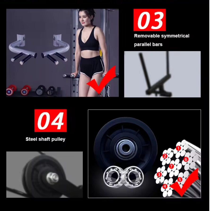 DXXY YR-1601 Équipement de fit - Cable Pulley System avis et prix