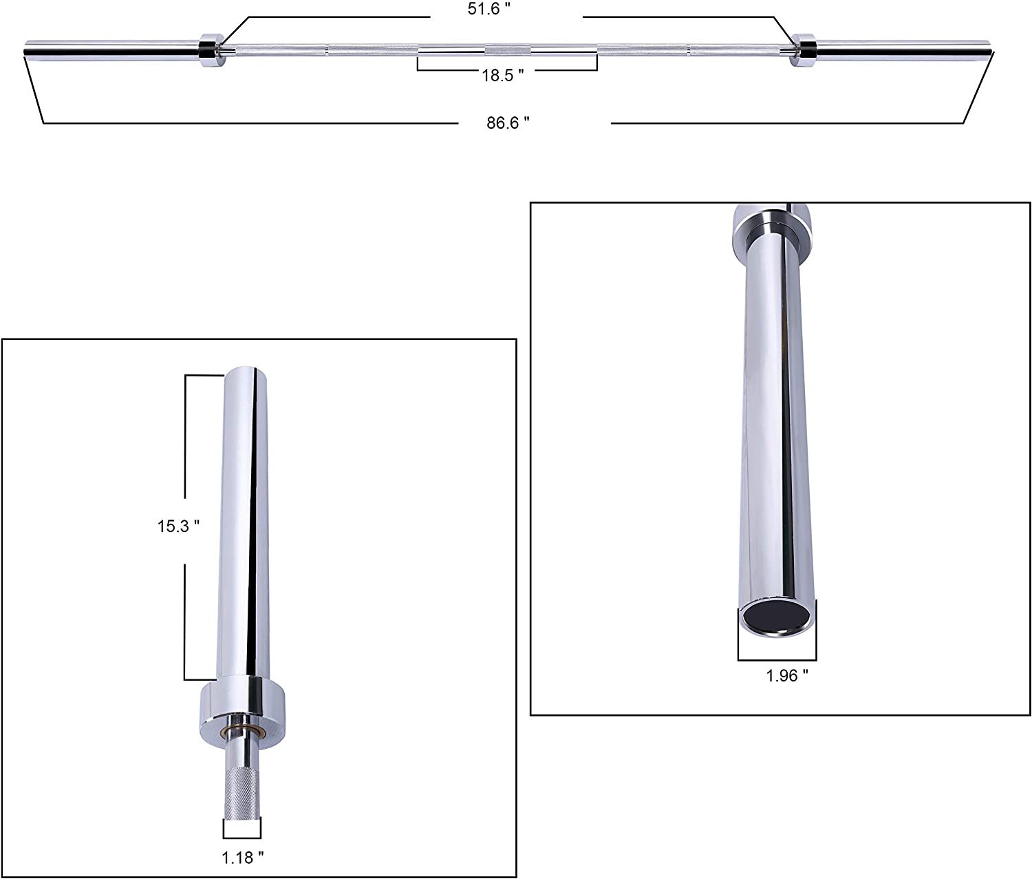Barre d'haltères en acier mass - Home Gym Body Solid avis et prix