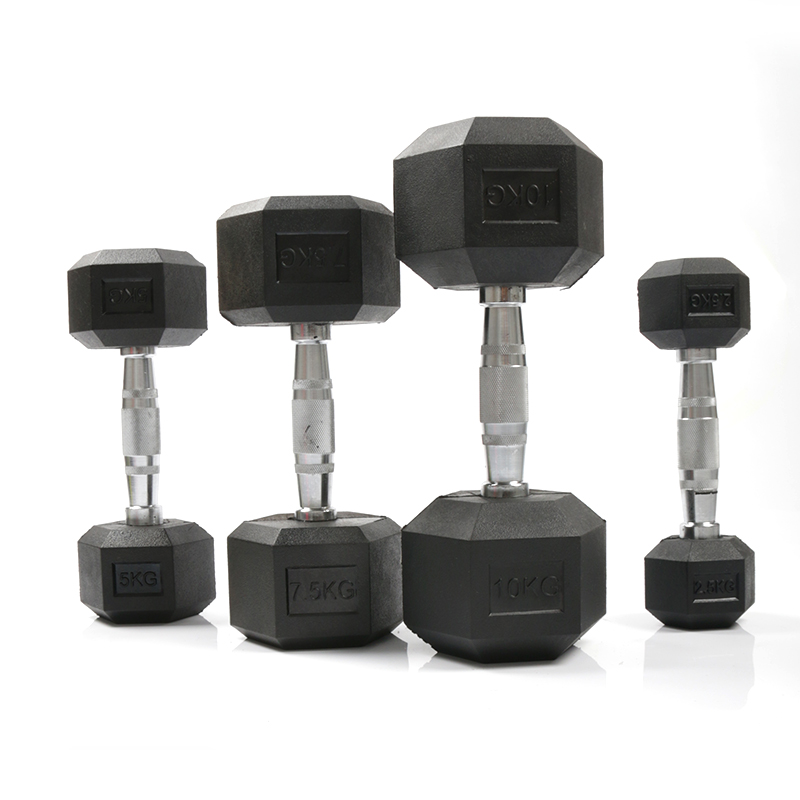 Haltères hexagonaux en caoutch - Home Gym Custom avis et prix