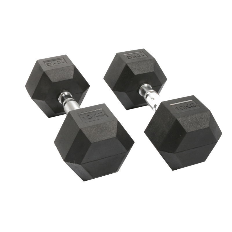Haltères hexagonaux en caoutch - Home Gym Custom avis et prix