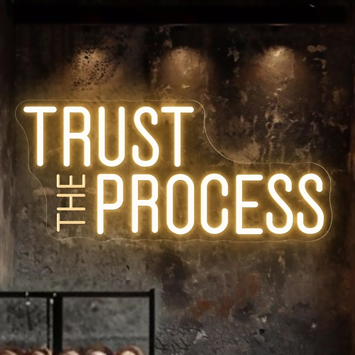 Enseigne néon « Trust The Proc - Home Gym Custom avis et prix