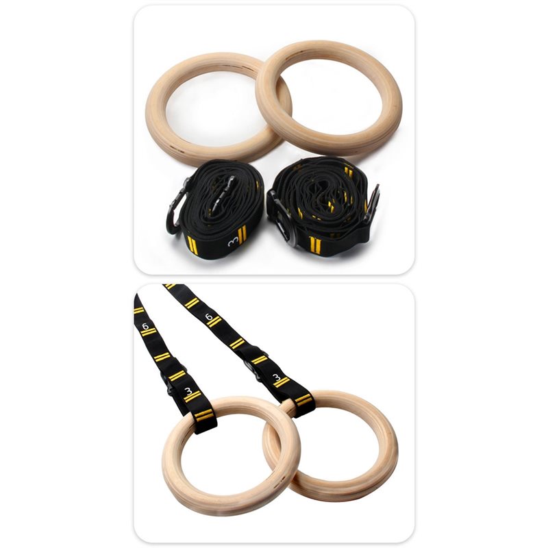 Anneaux de gymnastique numérot - Gymnastic Rings Wooden avis et prix