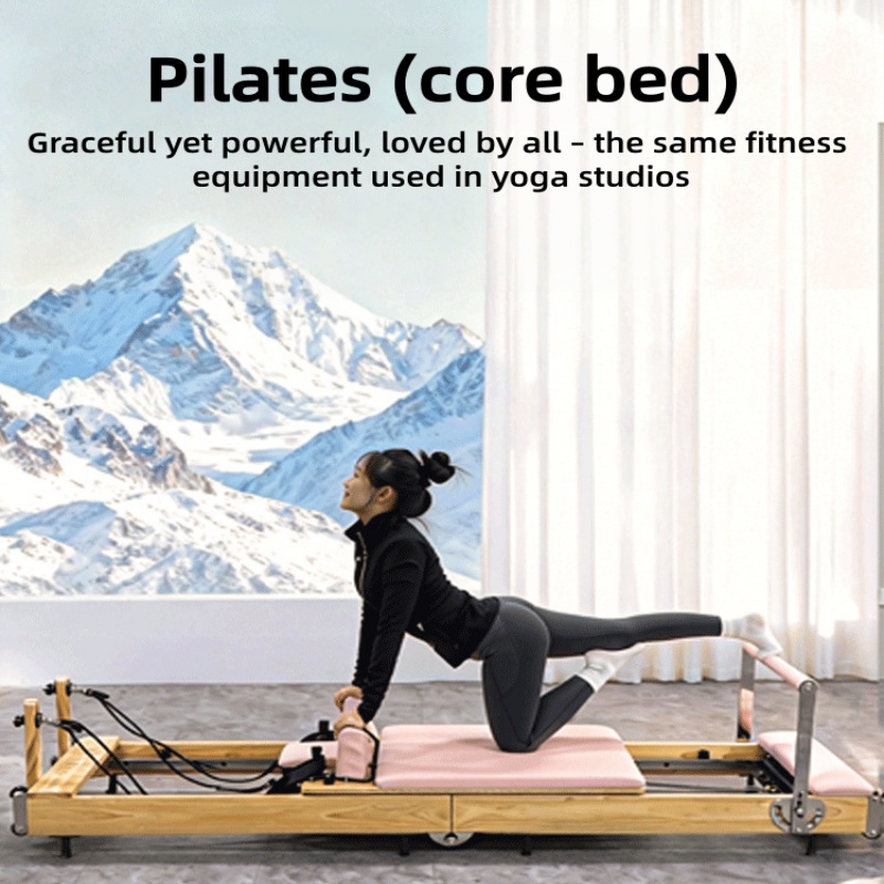 Lit de Pilates pliable en bois - Home Gym Custom avis et prix