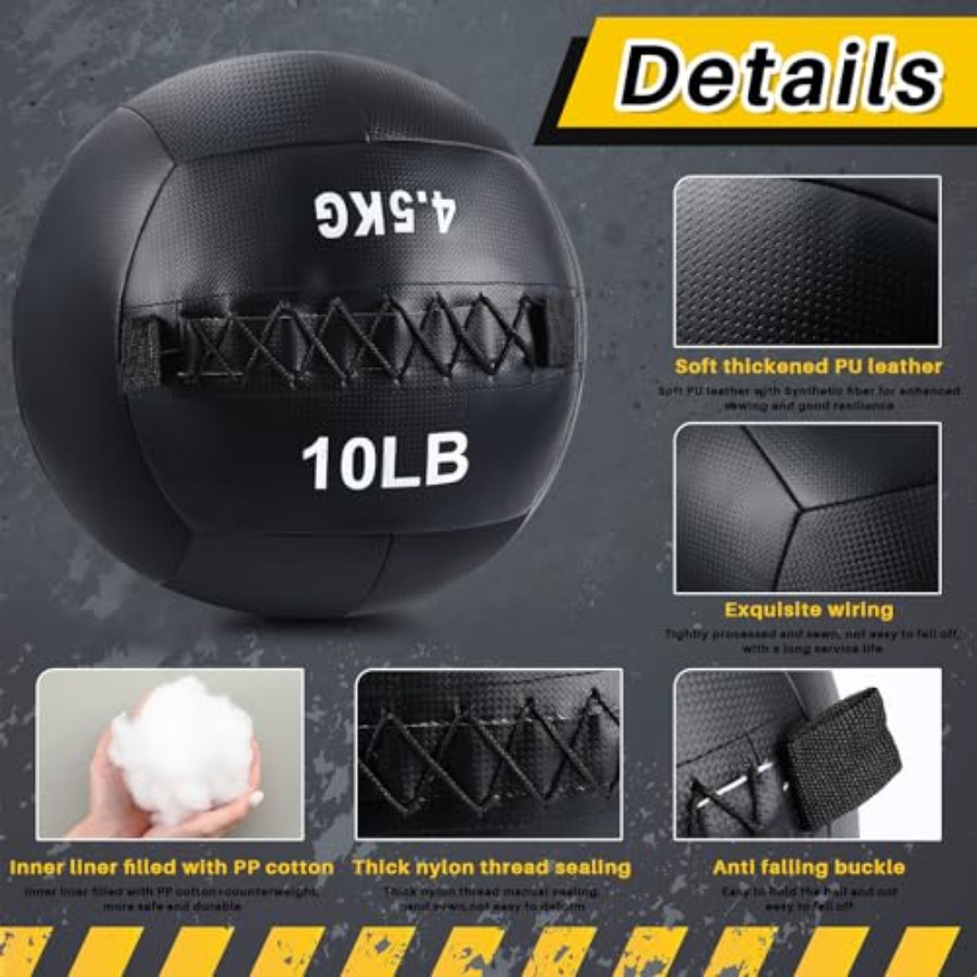 Ballon de fitness souple pour  - Medicine Ball Slam avis et prix