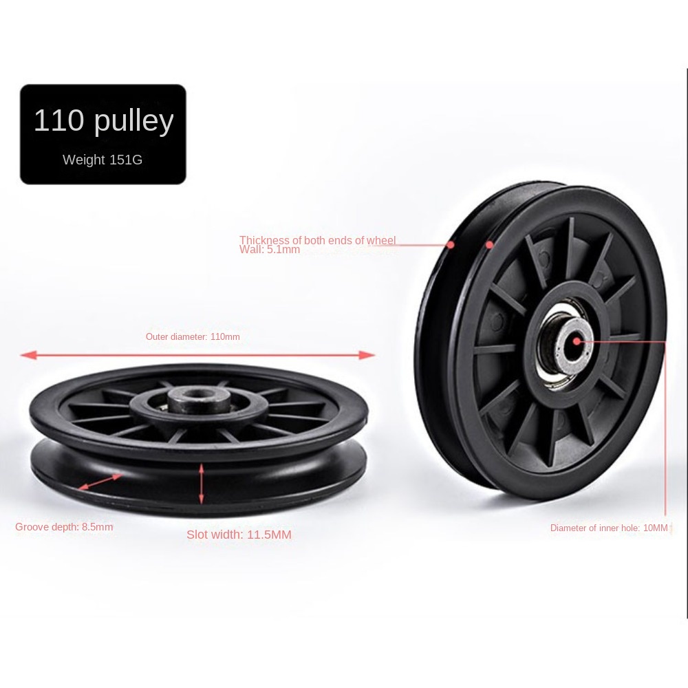 Roue de poulie à roulement en  - Cable Pulley System avis et prix