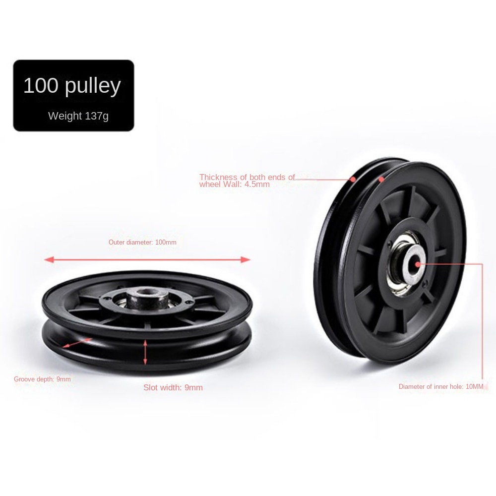 Roue de poulie à roulement en  - Cable Pulley System avis et prix